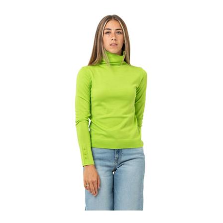 Patrizia Pepe Turtleneck Grøn, Dame Rullekraver