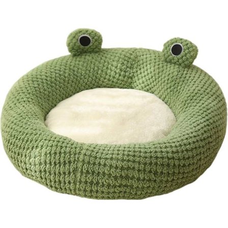 Pehmeä ja lämmin pyöreä lemmikkieläinten peti koiralle tai kissalle, itse lämpiävä sisätiloissa käytettävä kissanpeti, pestävä koiranpeti, 