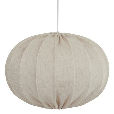 Watt&veke Boll 65 taklampe lin, natur