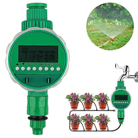 Automatic Watering Water Timer Lcd Display With Protective Cover