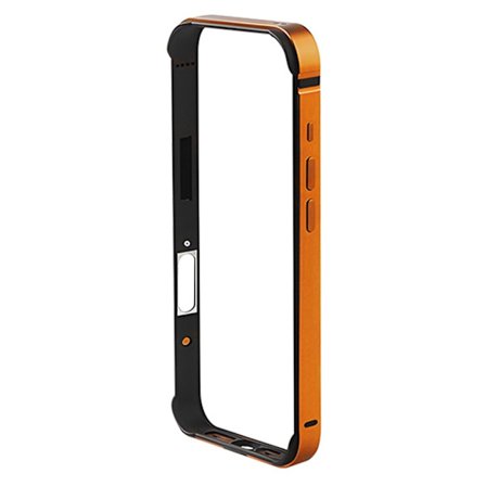 SKALO iPhone 17 Pro COTECi Aluminium Silikone Bumper - Orange