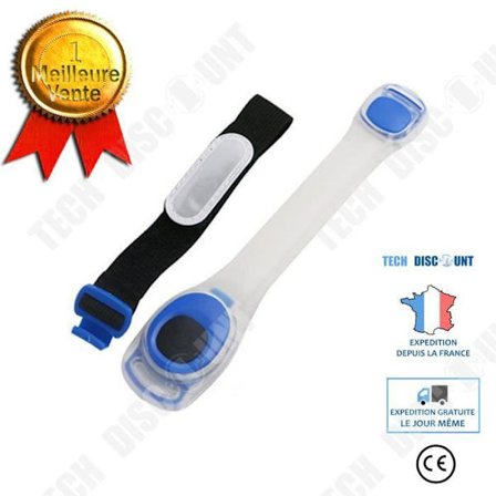 TD Udendørs lys til sportsaktiviteter LED-lygter Sport leggings lysner op lyseblå LED tilbehør