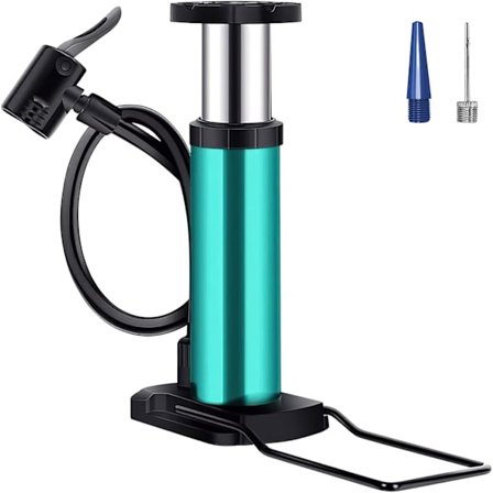 Mini sykkelpumpe bærbar sykkel gulvpumpe sykkeldekkpumpe hånd F
