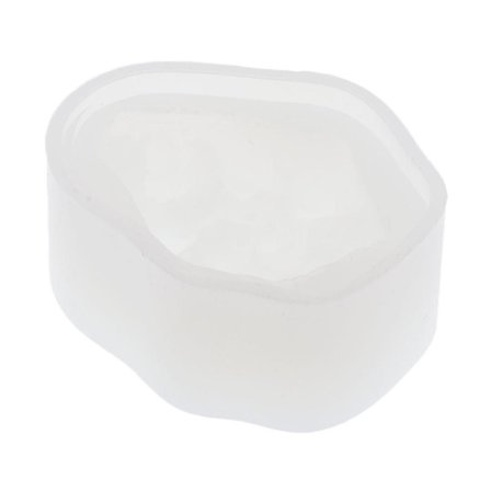 Kvarts Krystal Silikonemold Krystal Sten Grus Støbeforme 21x30x12mm