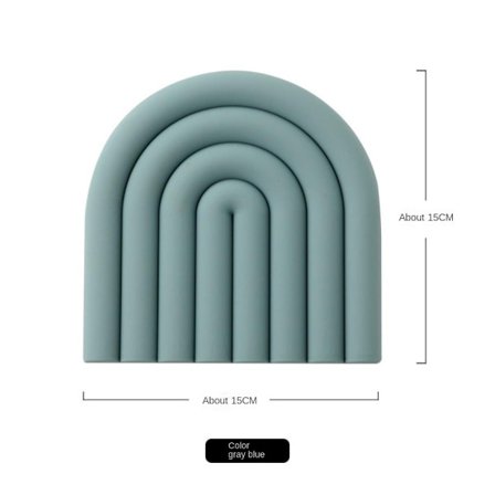 Silikonisoleringsmatta Silikonmatta GRÅ BLÅ GRÅ BLÅ