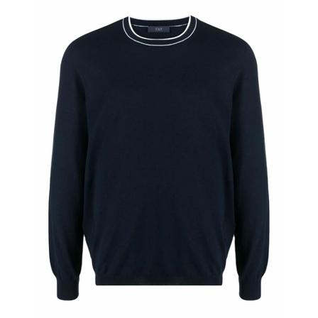 Fay Sweater Blå, Herre