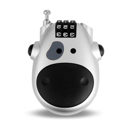 Multifunktionellt lås, silver