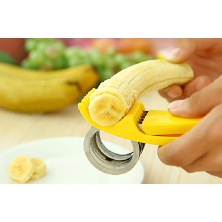 2 stk bananskjærer, frukt- og grønnsakssalat skreller, kjøkken til