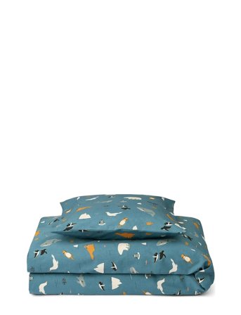 Liewood Ingeborg Junior Printed Bedding - Blue - ONE SIZE