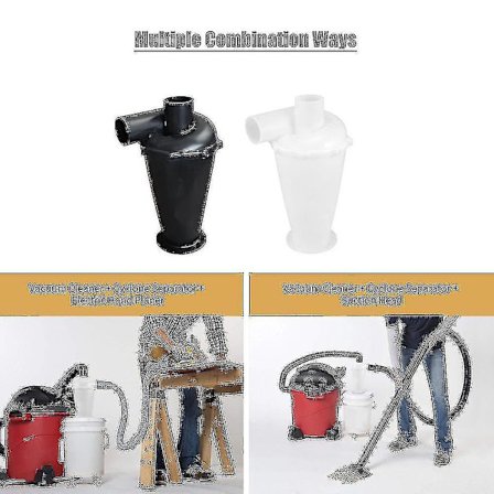 Cyklon Støvsuger (6. Generations Turboladet Cyklon) Støvopsamlerfilter