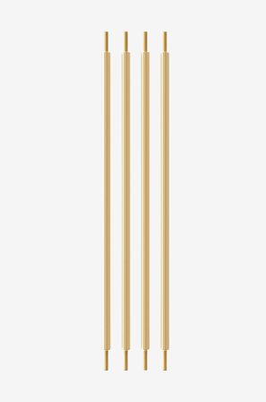 Umage - Hylla Teaser - Extrastänger 30x1 cm - Mässing - Vägghyllor - Från Homeroom