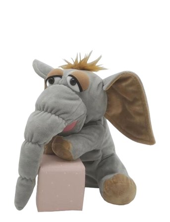 Magni Toys | Elephant (Mammoth) Hand Puppet 25 Cm. | ONE SIZE"