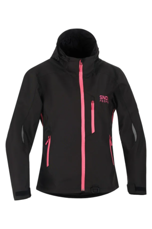 Jachetă De Zăpadă Snowpeople Explore Femei negru/roz 3XL