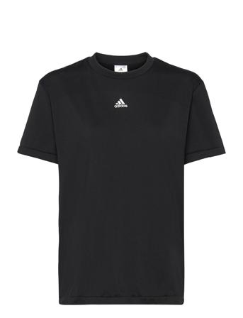 Adidas Aeroknit Seamless T-Shirt T-shirts & Tops Short-sleeved Musta Adidas Performance