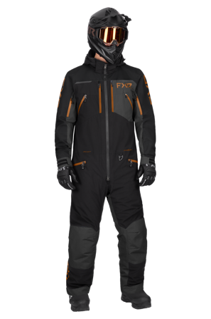 Anzug FXR Vertical MTX Lite 26 Schwarz/Asphalt/Kash L