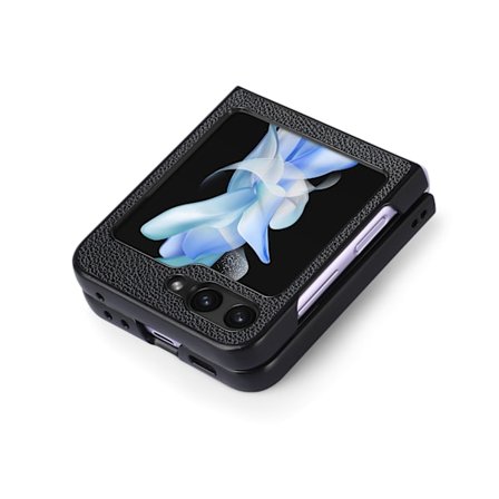 Litchi-mönstrat skal för Samsung Galaxy Z Flip 5
