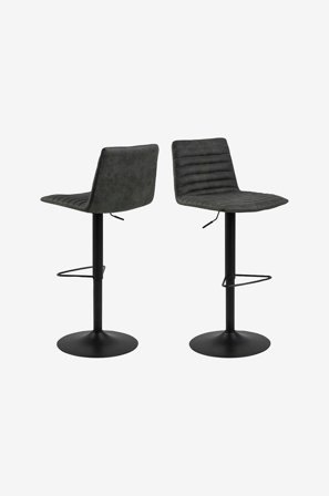 NORDFORM - Barstol Ayden, 2-pack - Grå - Barstolar & pallar - Från Homeroom