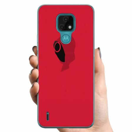 Motorola Moto E7 Tpu Mobilskal Squid Game