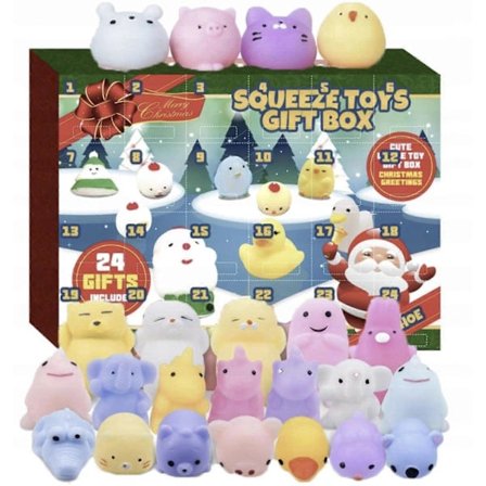 【CA】 Julekalender Squishy Antistress Jul