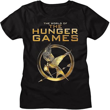 Hunger Games The World Of The Hunger Games Kortärmad T-shirt dam Sci-fi-filmer Grafiska T-shirts