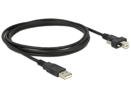 Delock USB-kabel - USB-type B til USB - 2 m