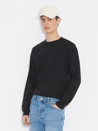 Holzweiler Regular Long Sleeve - Black - Men's - XL