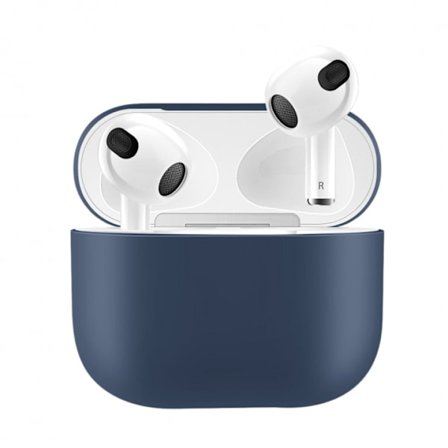 Silikonskal till Airpods 3, Mörkblå