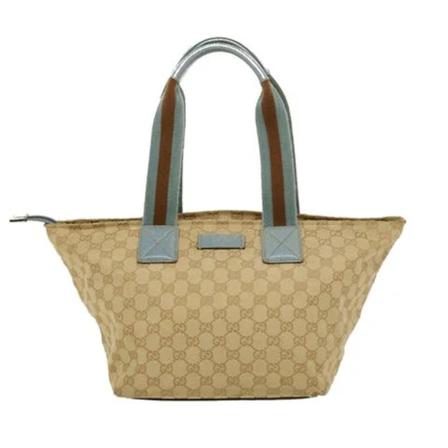 Gucci Vintage, Pre-owned Canvas gucci-bags Blauw, Dames, Maat:ONE Size