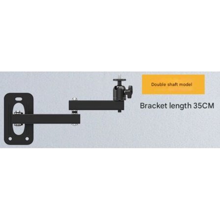 Sammenleggbart projektorveggfeste, universelt justerbart tak- og veggfeste for projektor, justerbart projektorfeste, miniprojektorveggfeste