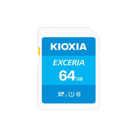 Kioxia Exceria SD-kortti 64GB C10 UHS-I Kioxia Exceria SD-kortt