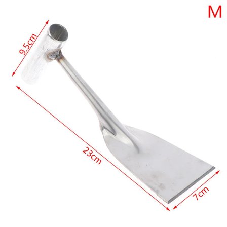 Trädgårdsredskap Rostfritt Stål Plantspade Kratta Spade Växt Trädgårdsjord Krattning Blommor Trädgårdsrensning Verktyg Handtag