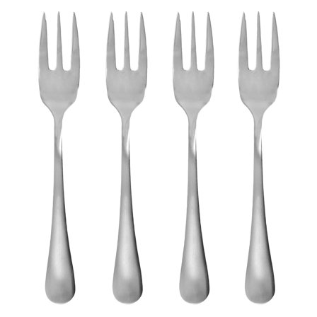 House doctor Brush kakegaffel 4-pakning, rustfritt stål' - 'Sølv