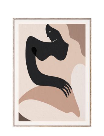 Siren - 50X70 Cm Home Decoration Posters & Frames Posters Graphical Patterns Multi/mønstret Paper Collective