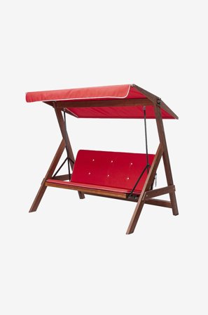 Homitis - Hængesofa Roma - Rød - Hængekøjer & hængestole - Fra Homeroom