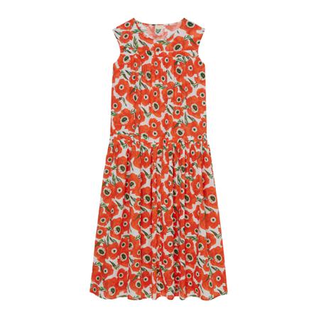 Marc O'Polo, Exclusive maxi dress Rood, Dames, Maat:M/L,Katoen