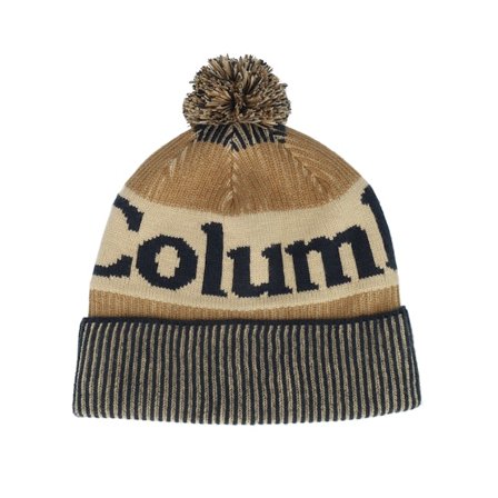 Columbia - Multi pom Bonnet - Polar Powder Iii Black/Camel/Brown Pom @ Hatstore
