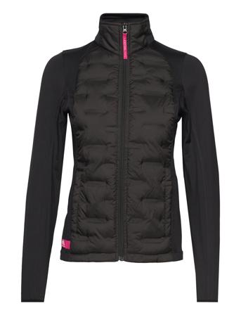 Darlene Hybrid Jacket Outerwear Sport Jackets Svart Lexton Links*Betinget Tilbud