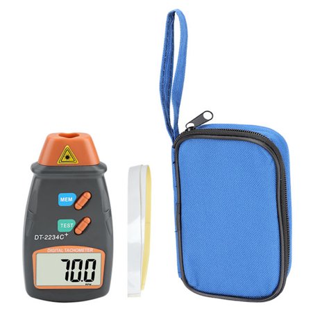 Digital håndholdt laser-tachometer kontaktløs tachometer speedometer verktøy