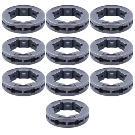 10 stk 3/8" 7T tannhjulskant MST 22mm Kompatibel med STIHL 066 064 046 MS 660 650 661 460 461