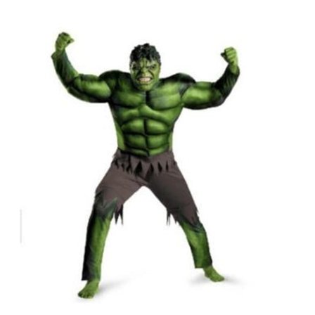 Nye Hulk-kostymer for barn/ Smykker/Halloween Carnival Party Cosplay Gutt Barn Klær Dekorasjoner Tilbehør Grønn L