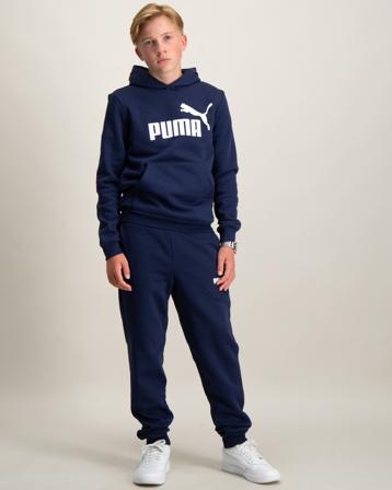 Puma ESS Logo Pants FL cl B Blauw Broeken Jongens - Kids Brand Store