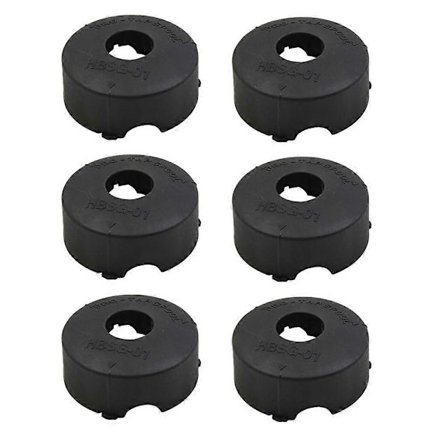 6 st Spolkapslar Skydd F016L71088 för Bosch Gräsklippare Trimmer
