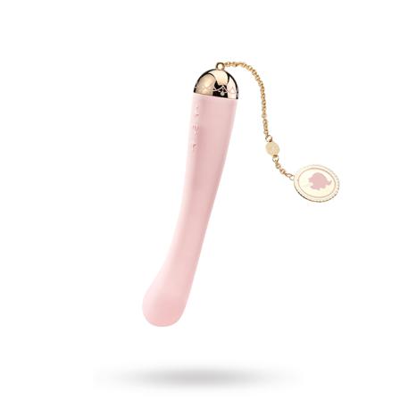 Momoko G-punkts Vibrator - Strawberry Pink - Vuxen.se - Air pressure stimulator, klitoris vibratorer, dildoer, lystkugler, magic wand & æg.