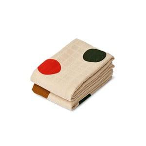 Liewood 2-Pack Multi Mega Dots/Sea Shell Mix Lewis Muslin Cloths One Size - Textile - One size - Blue - Junge