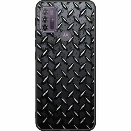Motorola Moto G10 Svart Skal Metalliskt Mönster