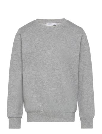 Nkmnesweat Unb Noos Tops Sweatshirts & Hoodies Sweatshirts Grey Name It