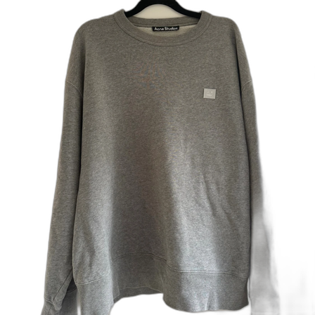 Grå sweatshirt Acne Studios