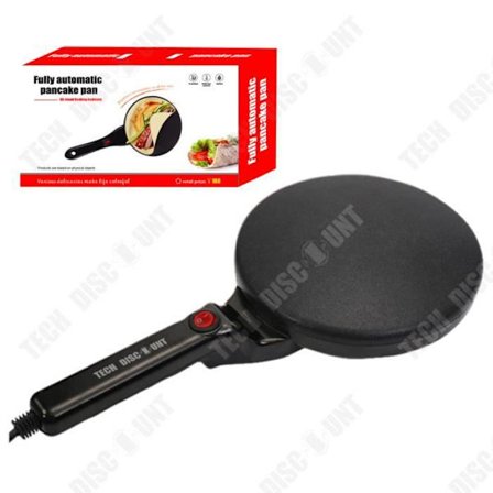 Pandekagemaskine - TD - Elektrisk - 20 cm - 800W - Non-stick
