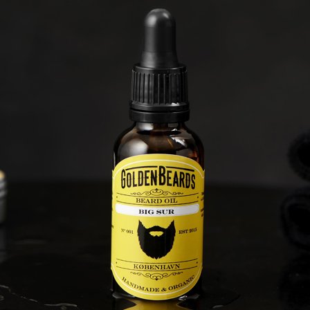 Bio olej na fúzy Big Sur Organic Beard Oil pre mužov - Oleje na bradu a fúzy
