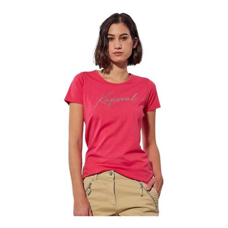 Kaporal Curved t -shirt Pink, Dame T-shirts